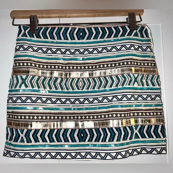 Zara Sequin Skirt Size XS - Picture 1 of 5